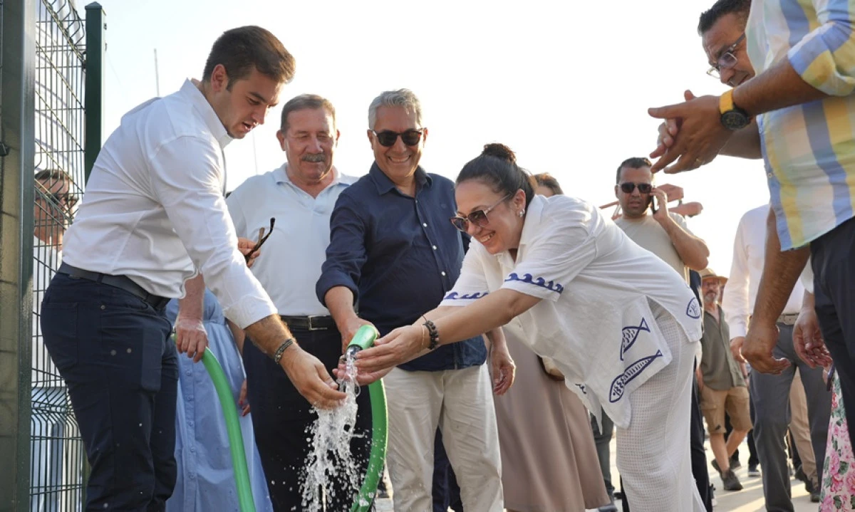  BODRUM BELEDİYESİ DENİZ SUYUNU GÜNEŞ VE RÜZGARLA ARITMAYA BAŞLADI