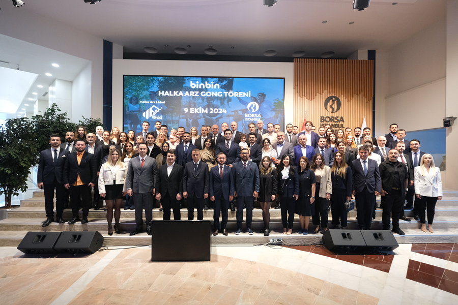  BORSA İSTANBUL’DA GONG BİNBİN İÇİN ÇALDI