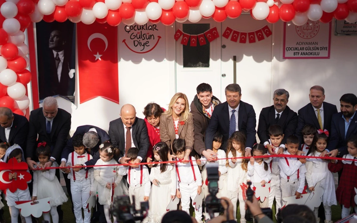 G&Uuml;LBEN ERGEN 60. ANAOKULU&rsquo;NU ADIYAMAN&rsquo;DA A&Ccedil;TI