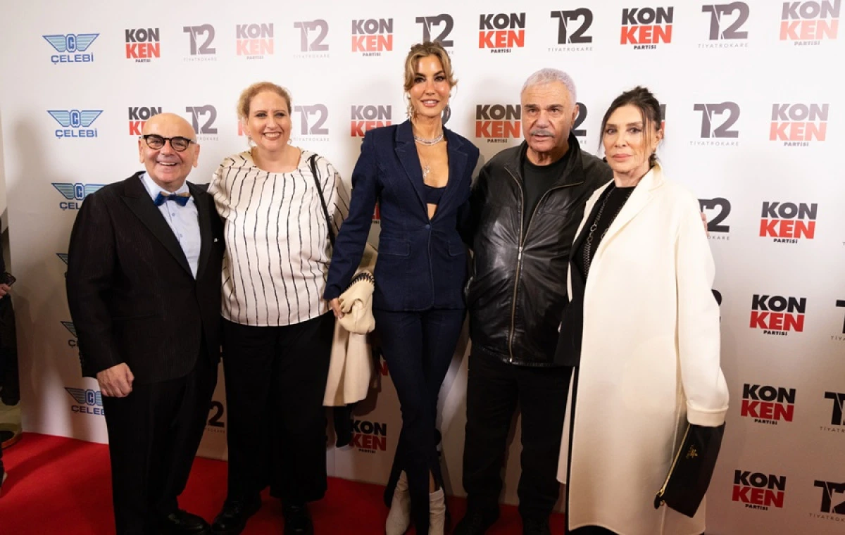 KONKEN PARTİSİ"NİN MUHTEŞEM GALASINA  YOĞUN İLGİ  