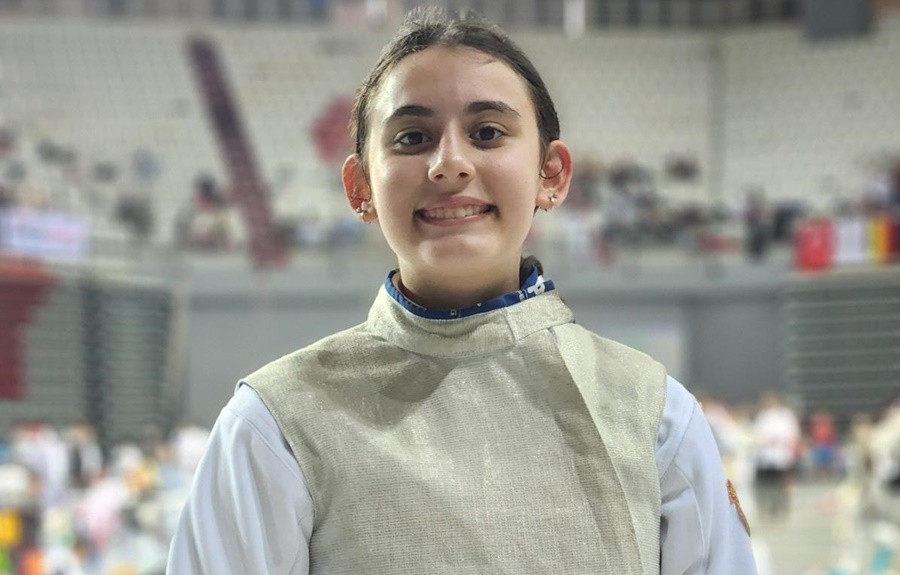  MADALYA REKORTMENİ ESKRİMCİ EYLÜL'ÜN HEDEFİ 2032 OLİMPİYATLARI