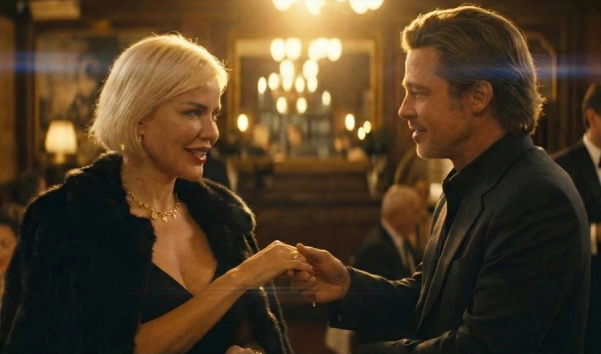 &Ouml;M&Uuml;R GEDİK KLİBİNDE BRAD PITT S&Uuml;RPRİZ