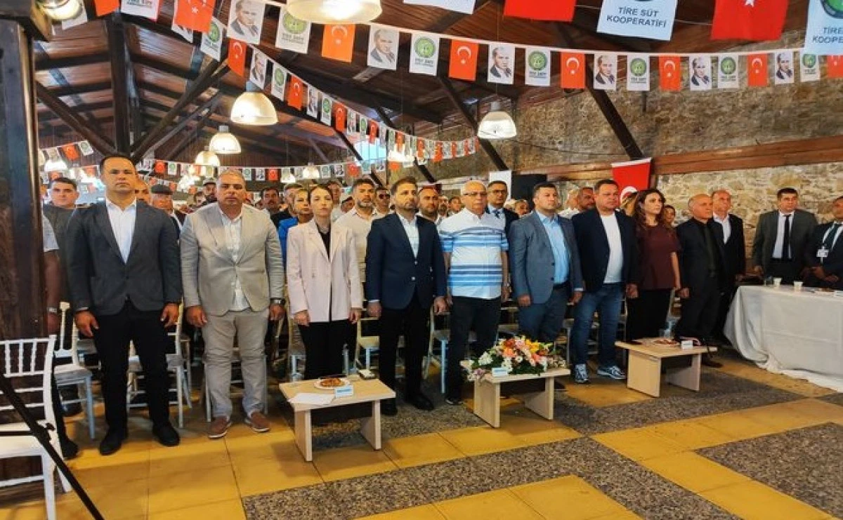 TİRE SÜT KOOPERATİFİ GENEL KURULU YOĞUN KATILIMLA GERÇEKLEŞTİ